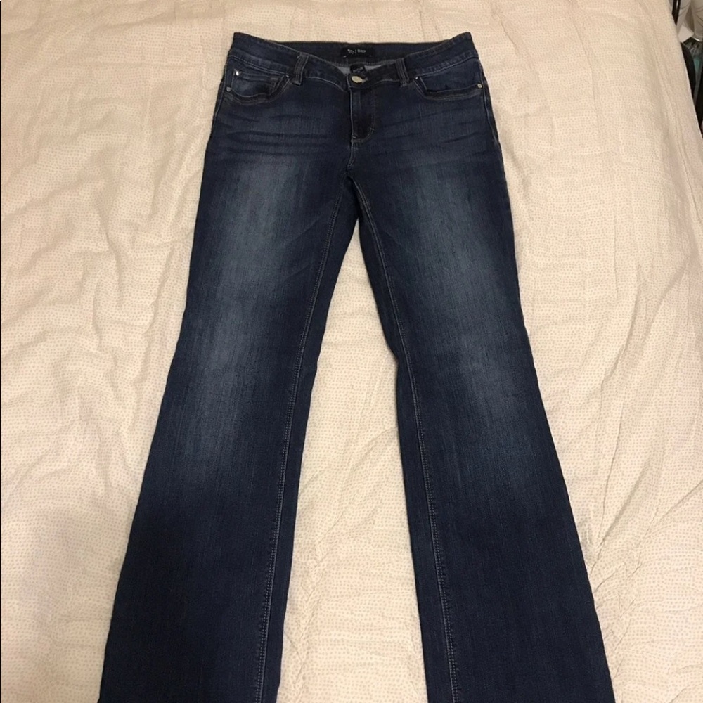 LOT OF TWO bootcut White House Black Market jeans